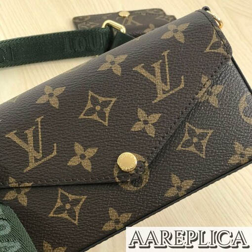 Replica Louis Vuitton Félicie Strap & Go LV M80091 6