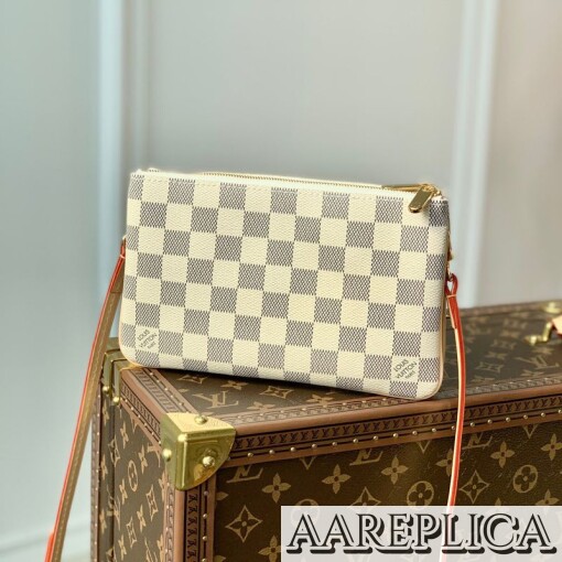 Replica Louis Vuitton Double Zip Pochette LV N60460 2