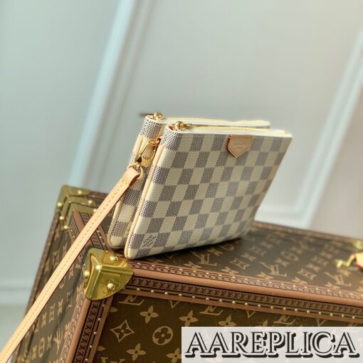 Replica Louis Vuitton Double Zip Pochette LV N60460 3