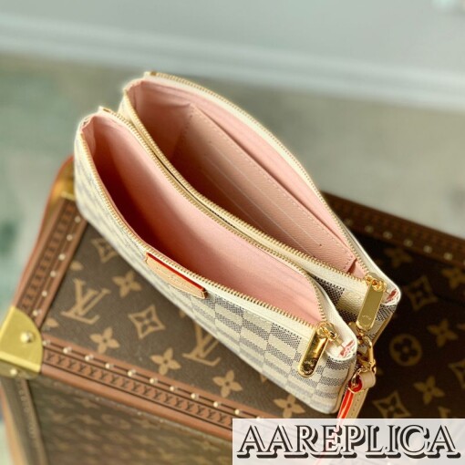 Replica Louis Vuitton Double Zip Pochette LV N60460 8