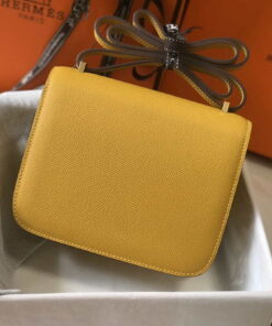 Replica Hermes Constance Cross Body Bag Epsom Leather Gold H28413 2