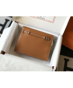 Replica Hermes Kelly Danse 22cm Leather Bag 20353 Tan