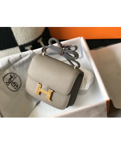 Replica Hermes Constance Cross Body Bag Epsom Leather Gold H28403