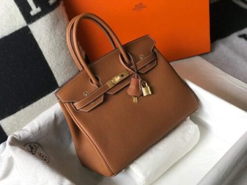 Replica Hermes Birkin Designer Tote Bag Togo Leather 28340 Tan 2