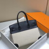 Replica Hermes Evelyne Bag Designer Hermes Mini Crossbody Real Bag 20425 Light Grey 10