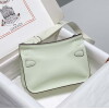 Replica Hermes Evelyne Bag Designer Hermes Mini Crossbody Real Bag 20424 Green 10