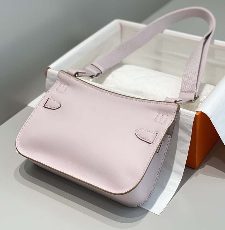 Replica Hermes 316413 Jyspiere Leather Hermes bags Pink H900916 3