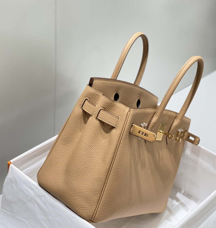 Replica Hermes Birkin Designer Tote Bag Togo Leather 28567 Camel 12