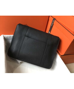 Replica Hermes H074774CK37 Steve light messenger bag 34cm Black