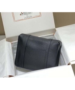 Replica Hermes H074774CK37 Steve light messenger bag Black