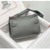 Replica Hermes H074774CK37 Steve light messenger bag Black 9