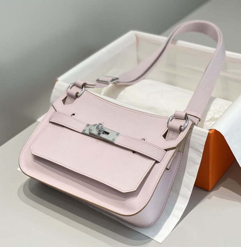 Replica Hermes 316413 Jyspiere Leather Hermes bags Pink H900916 2