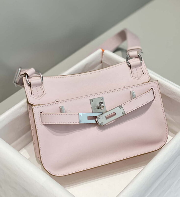 Replica Hermes 316413 Jyspiere Leather Hermes bags Pink H900916 8