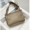 Replica Hermes Mini 2424 Leather 21cm H230262 Brown 19