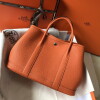 Replica Hermes Mini 2424 Leather 21cm H230263 Weimaraner color 10