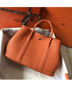 Replica Hermes Orange Togo Medium Garden Party 36cm Bag H239058