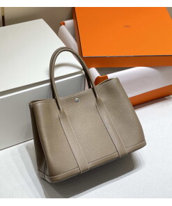 Replica Hermes Gray Togo Medium Garden Party 36cm Bag H239057