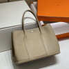 Replica Hermes H083435 Evelyne III 29 Shoulder Bag Silver Hardware Tan 9