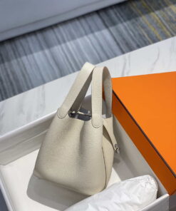 Replica Hermes H056289 Picotin Lock 18 22 Bag H330013 Silver