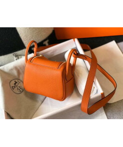 Replica Hermes H079086CK18 Lindy Mini Bag 19cm Semi-manual H231908