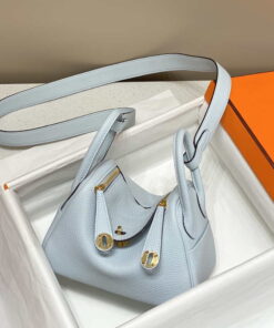 Replica Hermes H079086CK18 Lindy Mini Bag 19cm Semi-manual H231901 2