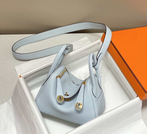 Replica Hermes H079086CK18 Lindy Mini Bag 19cm Semi-manual H231901 2