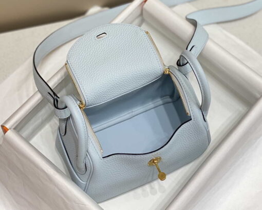 Replica Hermes H079086CK18 Lindy Mini Bag 19cm Semi-manual H231901 8