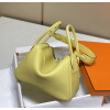 Replica Hermes Kelly Danse 22cm Leather Bag 20355 Orange 9