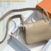 Replica Hermes Kelly Bag Hermes 19CM Epsom Shoulder Mini Bag Orange 20464 10