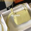 Replica Hermes Kelly Bag Hermes 19CM Epsom Shoulder Mini Bag Gray 20468 10