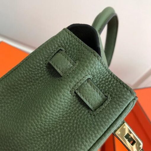 Replica Hermes Kelly Danse 20311 Designer Tote Shoulder Strap Bag Green 4