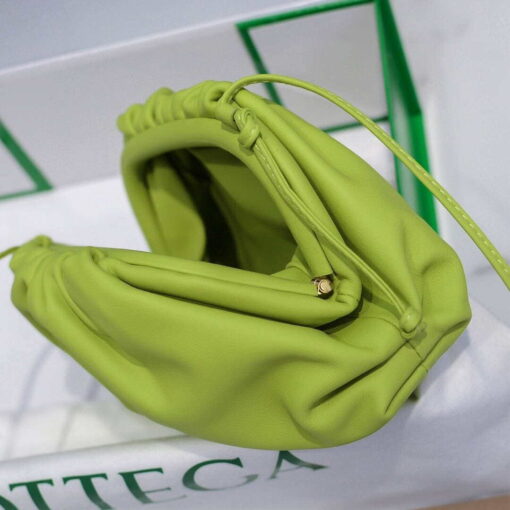 Replica Bottega Veneta 585852 BV Mini Pouch Lemon Green Bag 5