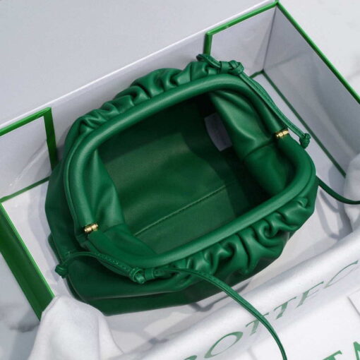 Replica Bottega Veneta 585852 BV Mini Pouch Green Bag 6