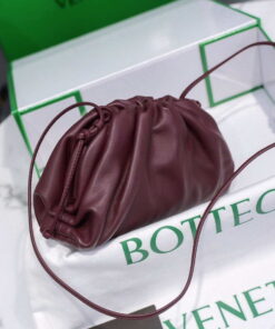 Replica Bottega Veneta 585852 BV Mini Pouch Wine Red Bag 2