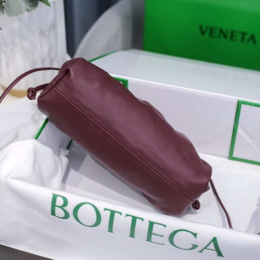 Replica Bottega Veneta 585852 BV Mini Pouch Wine Red Bag 5