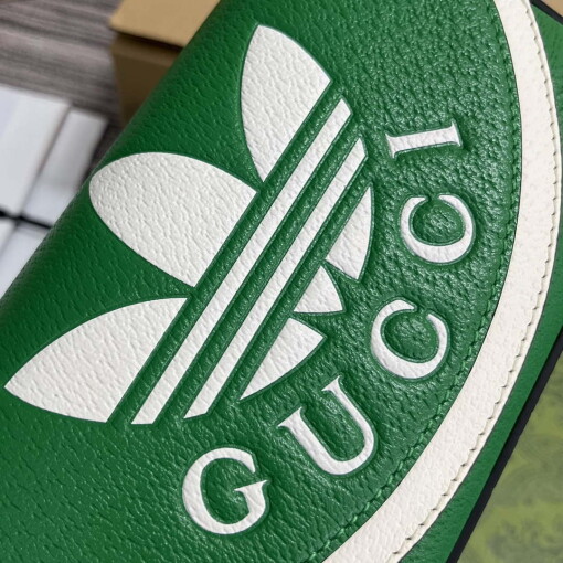 Replica Gucci 727791 Adidas X Gucci Mini Bag Green 4