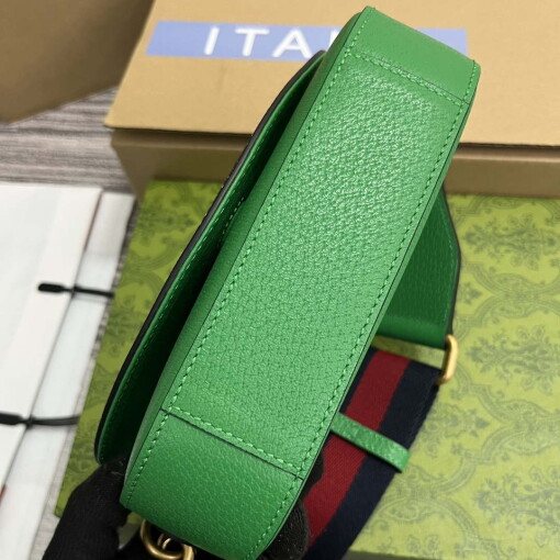 Replica Gucci 727791 Adidas X Gucci Mini Bag Green 5