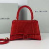 Replica Balenciaga 592833 Flash drilling Hourglass XS Handbag Box Gray 11