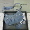 Replica Balenciaga 700940210 Neo Cagole XS Handbag in lambskin Blue 10