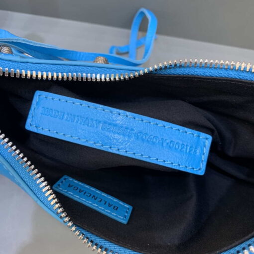 Replica Balenciaga 700940210 Neo Cagole XS Handbag in lambskin Blue 8