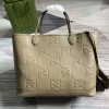 Replica Gucci 726755 Jumbo GG large tote bag Orange 9