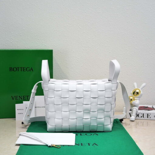 Replica Bottega Veneta BV 7466 Bowling bag White 9