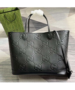 Replica Gucci 726755 Jumbo GG large tote bag Black