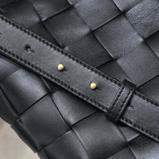 Replica Bottega Veneta BV 7466 Bowling bag Black 5