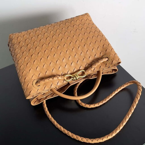 Replica Bottega Veneta BV 743572 Medium Andiamo Tan 5