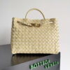 Replica Bottega Veneta BV 743572 Medium Andiamo Navy Blue 11