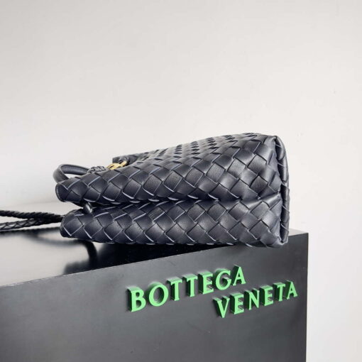 Replica Bottega Veneta BV 743572 Medium Andiamo Navy Blue 3