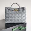 Replica Bottega Veneta BV 743568 Small Andiamo Navy Blue 11