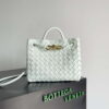 Replica Bottega Veneta BV 743568 Small Andiamo Gray 11