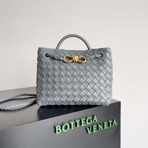 Replica Bottega Veneta BV 743568 Small Andiamo Gray